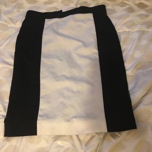 A pencil skirt